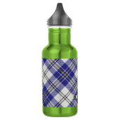 Clan MacPherson Blauwe Jurk Tartan Waterfles (Links)