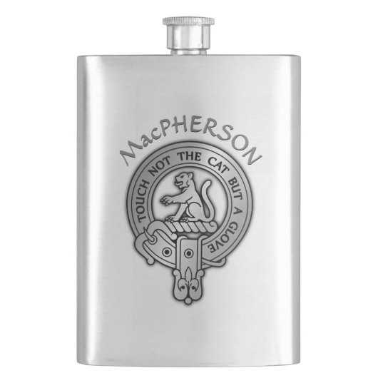 Clan MacPherson Crest Flacon (Voorkant)
