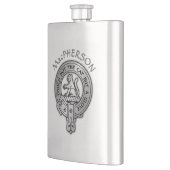 Clan MacPherson Crest Flacon (Links)