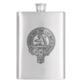 Clan MacPherson Crest Flacon