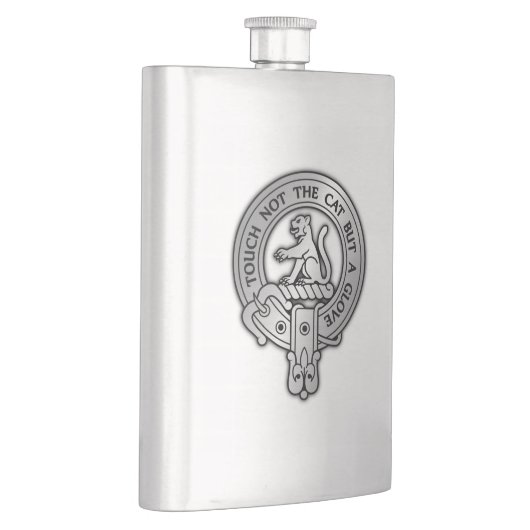 Clan MacPherson Crest Flacon (Rechts)