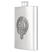 Clan MacPherson Crest Flacon (Links)