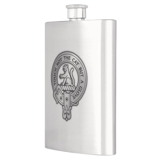 Clan MacPherson Crest Flacon (Links)