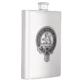 Clan MacPherson Crest Flask Flacon (Rechts)