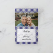 Clan MacPherson Crest over blauwe jurk tartan (Binnen)