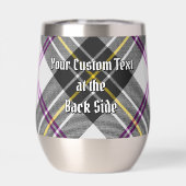 Clan MacPherson Crest over Jurk Tartan (Achterkant)