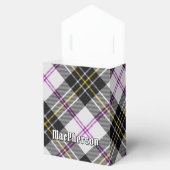 Clan MacPherson Crest over Jurk Tartan Bedankdoosjes (Geopend)