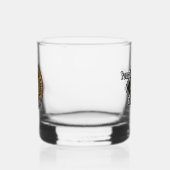 Clan MacPherson Crest over Jurk Tartan Whisky Glas (Links)