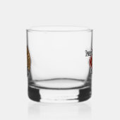 Clan MacPherson Crest over rode jurk Tartan Whisky Glas (Links)