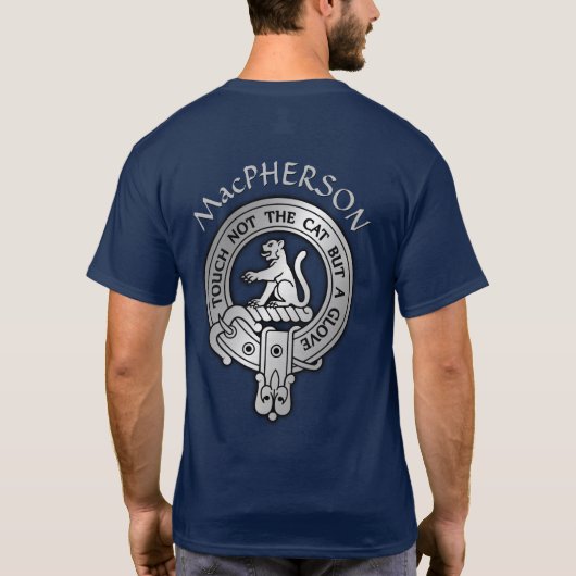 Clan MacPherson Crest T-shirt (Achterkant)