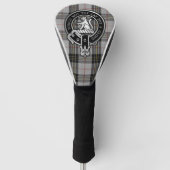Clan MacPherson Crest & Tartan Golf Head Hoesje Golfheadcover (Voorkant)