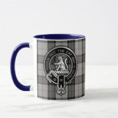 Clan MacPherson Crest & Tartan Mok (Links)
