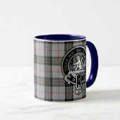 Clan MacPherson Crest & Tartan Mok (Voorkant rechts)