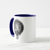 Clan MacPherson Crest & Tartan Mok (Voorkant links)