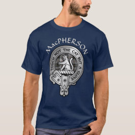 Clan MacPherson Crest & Tartan T-shirt