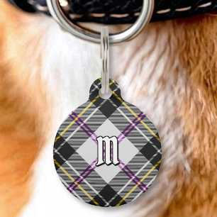 Clan MacPherson Dress Tartan ID-label Huisdierpenning