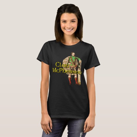 Clan MacPherson Highland Games 2 T-shirt (Voorkant volledig)