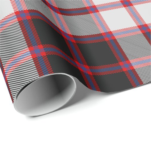 Clan MacPherson Jacht Schotse Plaid Inpakpapier (Rol Hoek)