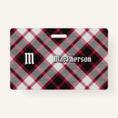 Clan MacPherson Jacht Tartan Badge (Voorkant)