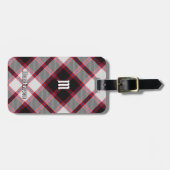 Clan MacPherson Jacht Tartan Bagagelabel (Voorkant horizontaal)
