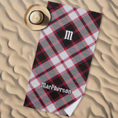 Clan MacPherson Jacht Tartan Beach Handdoek