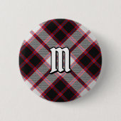 Clan MacPherson Jacht Tartan Button (Voorkant)
