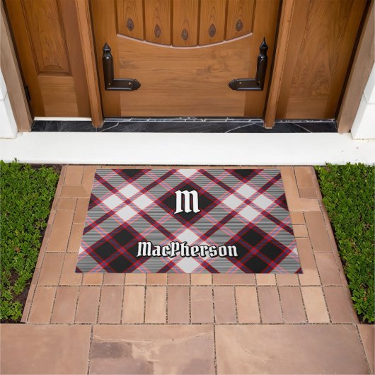 Clan MacPherson Jacht Tartan Deurmat (Buiten)