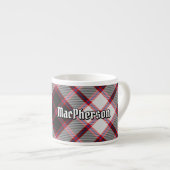 Clan MacPherson Jacht Tartan Espresso Cup Kop (Voorkant rechts)