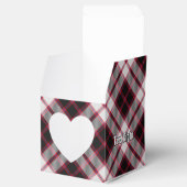 Clan MacPherson Jacht Tartan Favor Box Bedankdoosjes (Geopend)