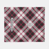 Clan MacPherson Jacht Tartan Fleece Deken (Voorkant (Horizontaal))
