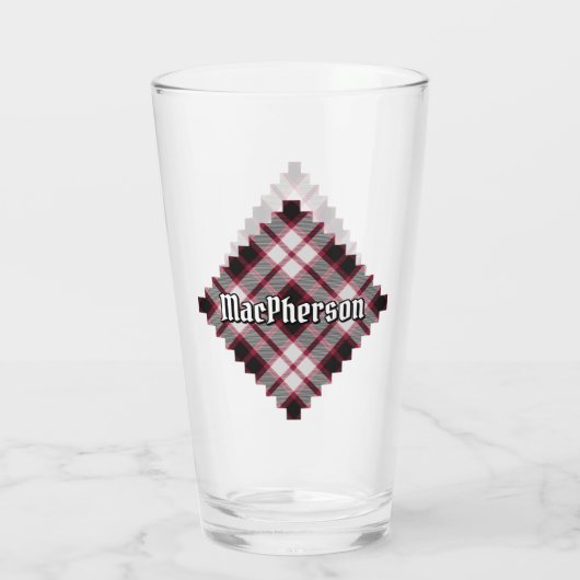 Clan MacPherson Jacht Tartan Glas (Achterkant)