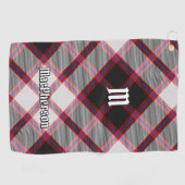 Clan MacPherson Jacht Tartan Golf Handdoek (Horizontaal)