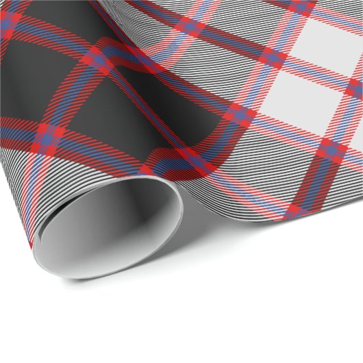 Clan MacPherson Jacht-Tartan Inpakpapier (Rol Hoek)