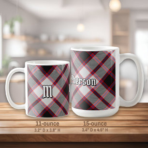 Clan MacPherson Jacht Tartan Koffie Mok