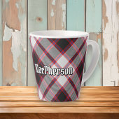 Clan MacPherson Jacht Tartan Latte Mok