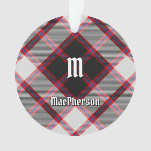 Clan MacPherson Jacht Tartan Ornament