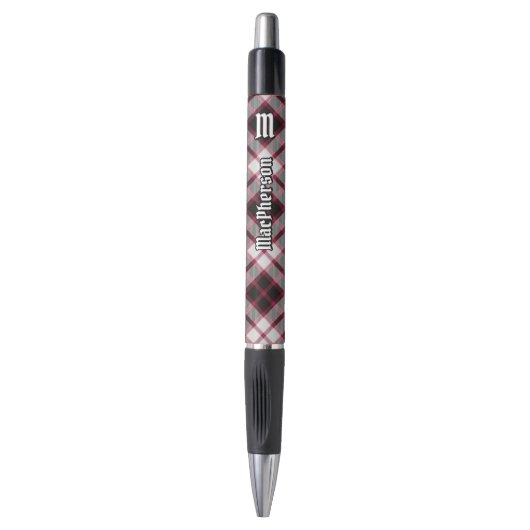 Clan MacPherson Jacht Tartan Pen (Voorkant Verticaal)