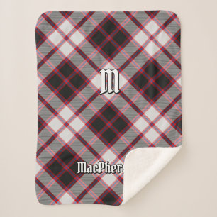 Clan MacPherson Jacht Tartan Sherpa Blanket Deken