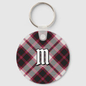 Clan MacPherson Jacht Tartan Sleutelhanger (Voorkant)