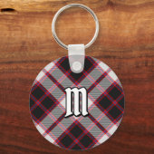Clan MacPherson Jacht Tartan Sleutelhanger (Voorkant)