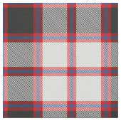 Clan MacPherson Jacht Tartan Stof (Close Up)