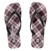 Clan MacPherson Jacht Tartan Teenslippers (Voetbed)