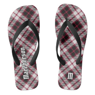 Clan MacPherson Jacht Tartan Teenslippers