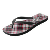Clan MacPherson Jacht Tartan Teenslippers (Schuin)