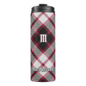 Clan MacPherson Jacht Tartan Thermische Tumbler Thermosbeker (Voorkant)