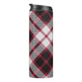 Clan MacPherson Jacht Tartan Thermische Tumbler Thermosbeker (Geroteerd rechts)