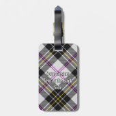 Clan MacPherson Jurk Tartan Bagagelabel (Achterkant verticaal)