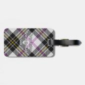 Clan MacPherson Jurk Tartan Bagagelabel (Achterkant horizontaal)
