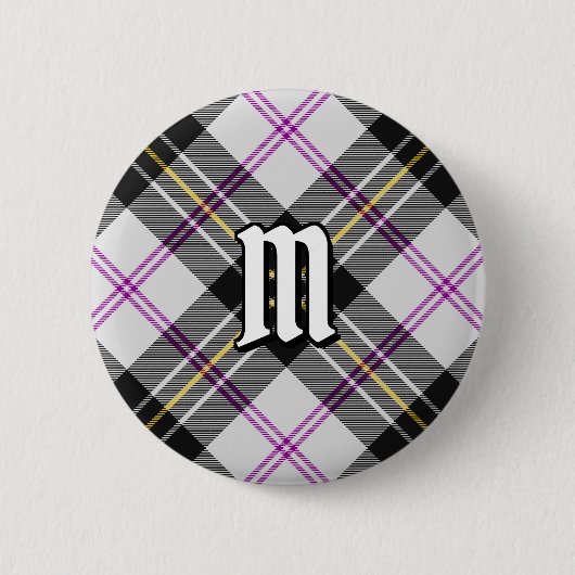 Clan MacPherson Jurk Tartan Button (Voorkant)