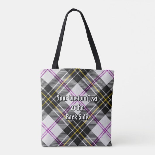 Clan MacPherson Jurk Tartan Canvas tas (Achterkant)